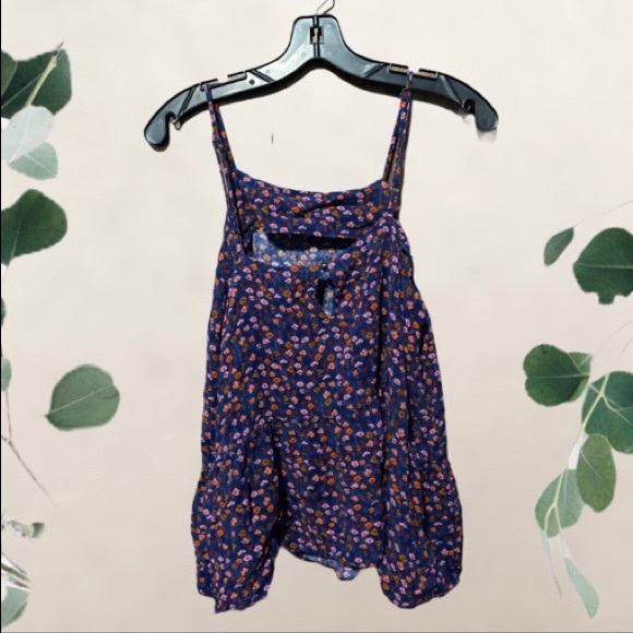 Boho Flowy Floral Tank - Picture 2 of 2